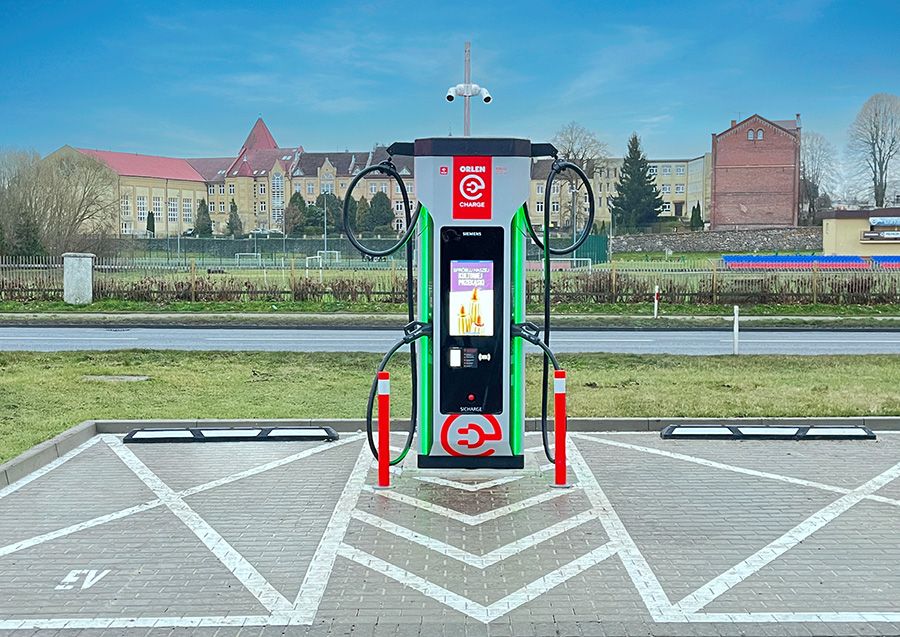Grafika - Kolejne nowoczesne stacje ładowania ORLEN Charge już dostępne